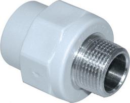 PP-R Threaded coupling Ø16-1/2'' F-M Pipelife