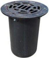 Round Cast Iron Grille 500/630 40t +Telescope