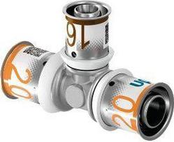 Tee 25x20x25 brass, Uponor