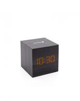 Sieniniai ir vidiniai laikrodžiai Evelatus  Multifunctional Clock EMC02 Black
