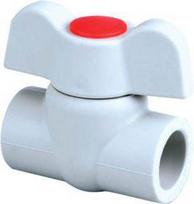 PP-R Ball valve with bow tie Ø20 Pipelife