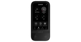 KeyPad TouchScreen BL ~ Bezvadu skārienjutīga tastatūra ar MF13.56MHz nolasitāju un BLE atbalstu Ajax 868MHz
