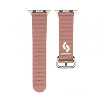 Dirželis Connect  Watch 38/40/41mm Marine leather Watch Strap Smoky Purple