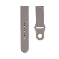 Dirželis Connect  20mm Silicone Loop Watch Strap (S/M 110mm) Gray