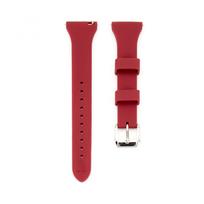 Dirželis Connect  20mm T-buckle Silicone Loop Watch Strap (130mm M/L) Plum