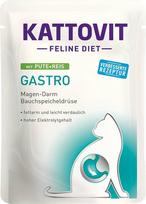 KATTOVIT Feline Diet Gastro Turkey with rice - wet cat food - 85g