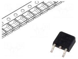 IC: voltage regulator | LDO,fixed | 2.5V | 1A | TO252 | SMD | LM1117 | Ch: 1