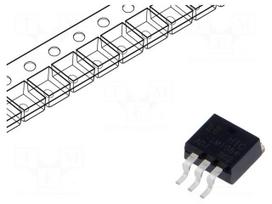 IC: voltage regulator | LDO,adjustable | 5A | TO263-3 | SMD | LM1084