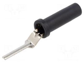 Adapter | black | 30A | 42mm | banana 4mm socket | 5mΩ