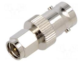 Adapter | BNC socket,SMA plug | 50Ω | 4GHz