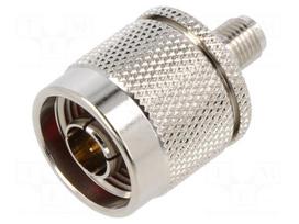 Adapter | N plug,SMA socket | 50Ω | 11GHz
