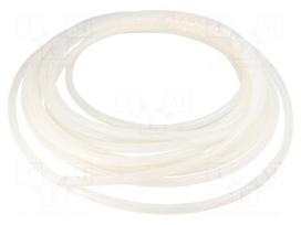 Hose | silicone | 8mm | -60÷180°C | food industry