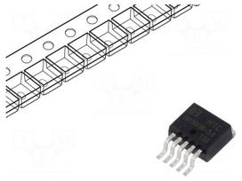 PMIC | DC/DC converter | Uin: 8÷40V | Uout: 5V | 5A | TO263-5 | SMD | 300kHz