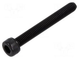 Screw | M5x40 | 0.8 | Head: cheese head | hex key | HEX 4mm | steel