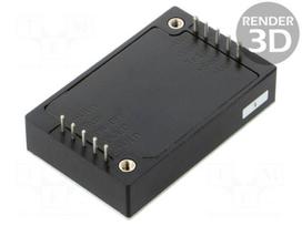 Converter: DC/DC | 150W | Uin: 12÷160VDC | Uout: 24VDC | Iout: 6.3A | THT