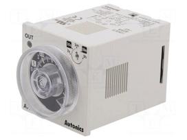 Automation module: timer | 0,3s÷3h | relay | 250VAC/3A,30VDC/3A