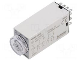 Automation module: timer | 1÷10s | 4PDT,relay | 250VAC/3A,24VDC/3A