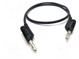 Test lead | 60VDC | 32A | banana plug 4mm,both sides | Len: 0.5m