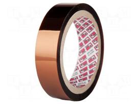 Tape: high temperature resistant | Thk: 55um | 50% | amber | max.300°C