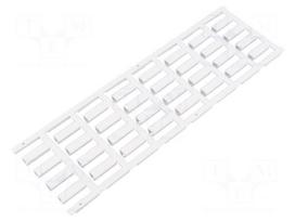 Markers | 4.1÷4.9mm | polyamide 66 | white | -40÷100°C | leaded | SF