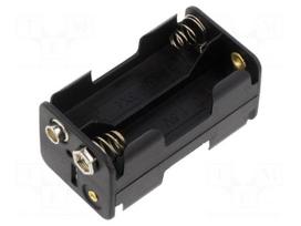 Holder | AA,R6 | Batt.no: 4 | 6F22 type | black