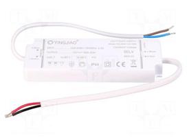 Power supply: switching | LED | 20W | 12VDC | 1.67A | 220÷240VAC | IP44