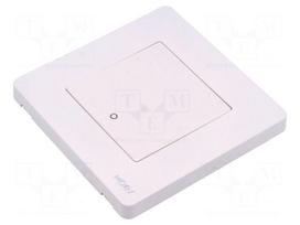 Switch | ZigBee® 3.0 | plaster embedded | No.of butt: 1 | white