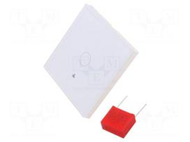 Switch | 200÷240VAC | No.of butt: 1 | white | tempered glass