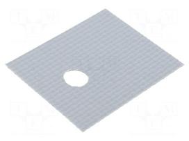 Heat transfer pad: silicone | TO220 | Thk: 0.23mm | 900mW/mK | 5kV