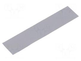 Heat transfer pad: silicone | TO220 | Thk: 0.18mm | 900mW/mK | 2.5kV