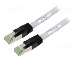 Patch cord | S/FTP | Cat 6a | RJ45 plug,both sides | stranded | Cu
