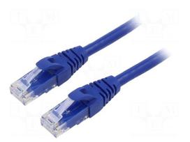 Patch cord | U/UTP | Cat 6 | RJ45 plug,both sides | stranded | Cu | 1.5m
