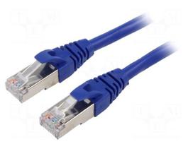 Patch cord | F/UTP | Cat 6 | RJ45 plug,both sides | stranded | Cu | 1.5m