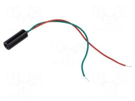 Module: laser | 0.4mW | red | dot | 650nm | 4.5÷5.5VDC | 10÷30mA