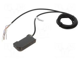 Sensor: optical fiber amplifier | NPN | Connection: cables | 2m | 50mA