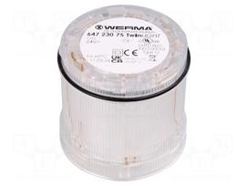 Automation module: light signaller | green | LED | 24VDC | 24VAC | IP65