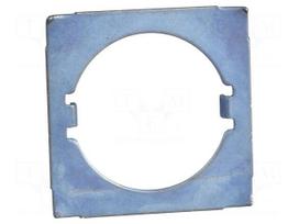 Anti-rotation plate | 22mm | Harmony XB5 | Ø22mm | -25÷70°C