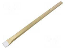Cold chisel | flat | L: 500mm | Tipwidth: 30mm