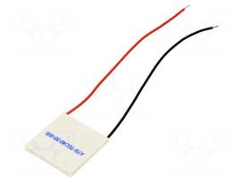 Module: Peltier | 15.4V | 8A | 40x40x3.5mm | 68.8W | ceramics | 20AWG