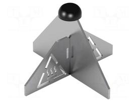 Support | 34mm | metal | 3pcs.