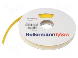 Heat shrink markers | 110m | yellow | for marking wire and cable