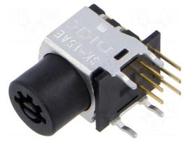Switch: key switch | Stabl.pos: 5 | AC load @R: 0.1A/28VAC | THT | SK