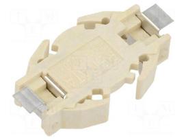 Socket | BR1220,CR1220 | Batt.no: 1 | horizontal,SMD