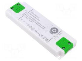 Power supply: switching | LED | 20W | 24VDC | 830mA | 198÷264VAC | OUT: 1