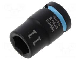 Socket: 6-angles | socket spanner,impact | HEX 11mm | 3/8" | IMPAKTOR