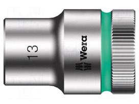 Socket: 6-angles | socket spanner | HEX 13mm | 1/2" | Zyklop