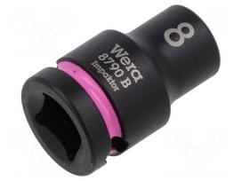 Socket: 6-angles | socket spanner,impact | HEX 8mm | 3/8" | IMPAKTOR