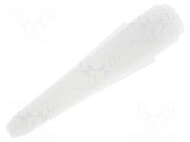 Needle: plastic | L: 2" | straight,conical | 1/4" | HDPE | 1.58mm