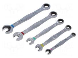 Wrench: combination spanner-set | rattle | Joker 6000 | 5pcs.