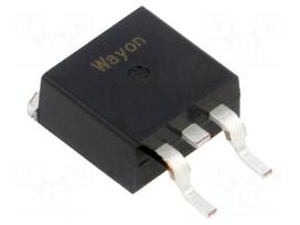Transistor: N-MOSFET | unipolar | 100V | 43A | Idm: 268A | 89.3W | TO252